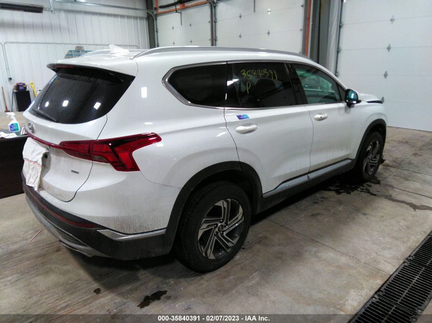 2022 HYUNDAI SANTA FE SEL VIN: 5NMS2DAJ0NH413822