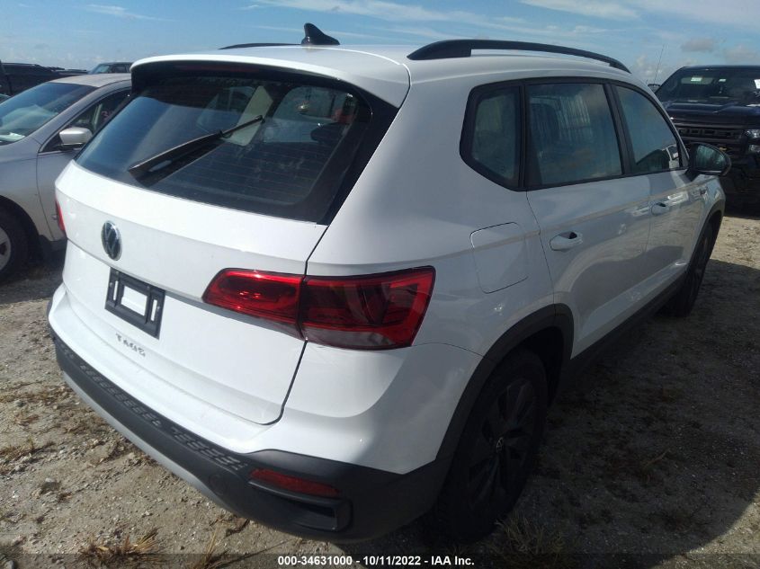 2022 VOLKSWAGEN TAOS S VIN: 3VVCX7B28NM052062