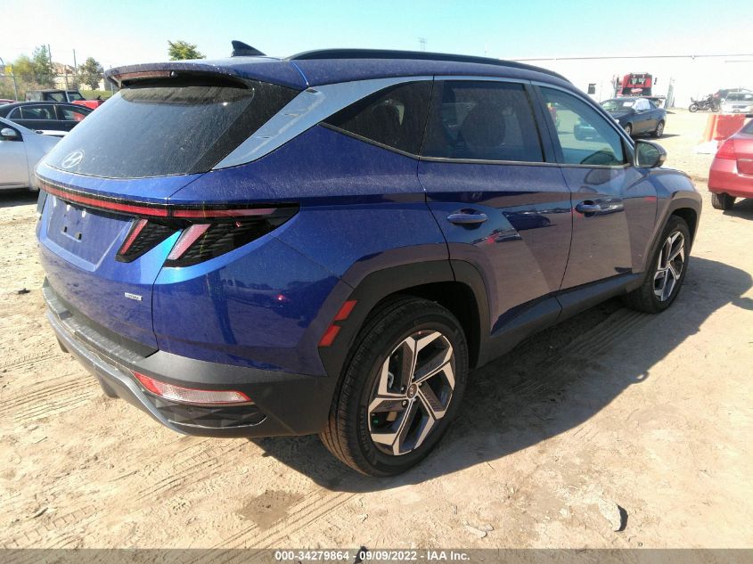 2022 HYUNDAI TUCSON LIMITED VIN: 5NMJECAE2NH139829