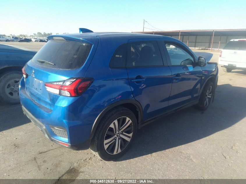 2021 MITSUBISHI OUTLANDER SPORT ES/LE/BE/S VIN: JA4APUAU9MU027442