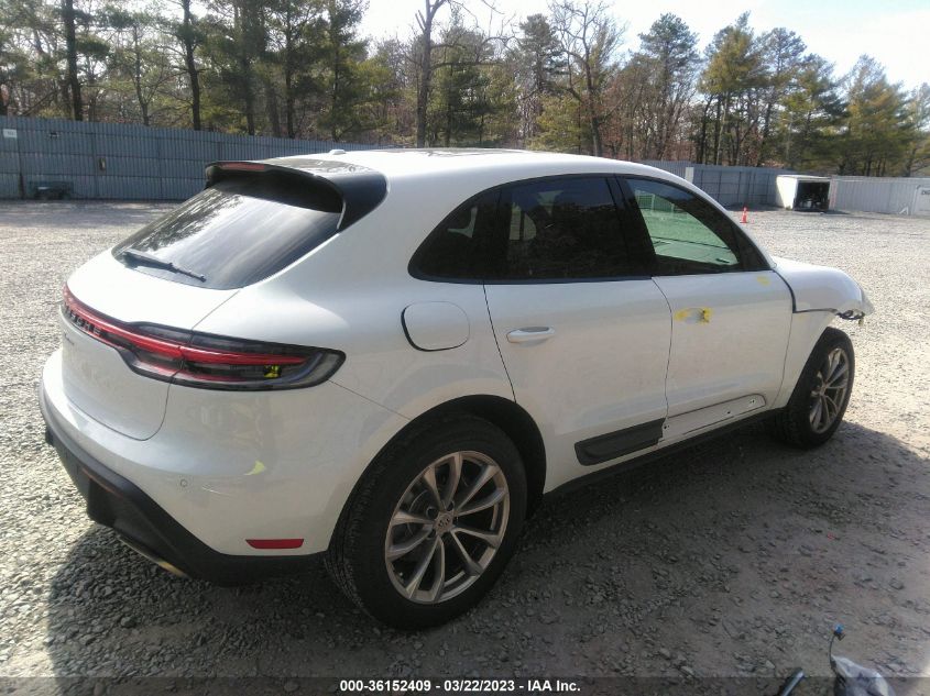 2022 PORSCHE MACAN VIN: WP1AA2A51NLB06081