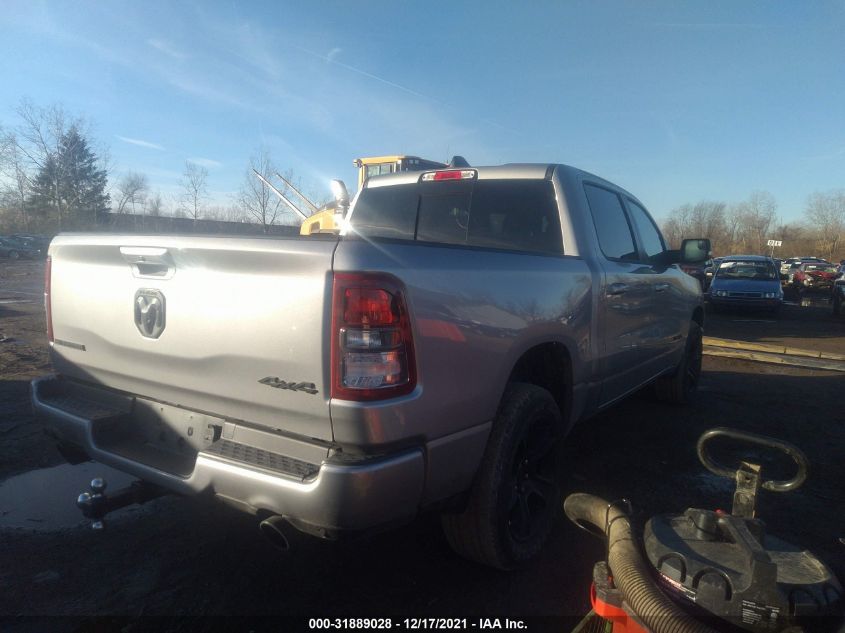 2021 RAM 1500 BIG HORN VIN: 1C6SRFFT9MN512553