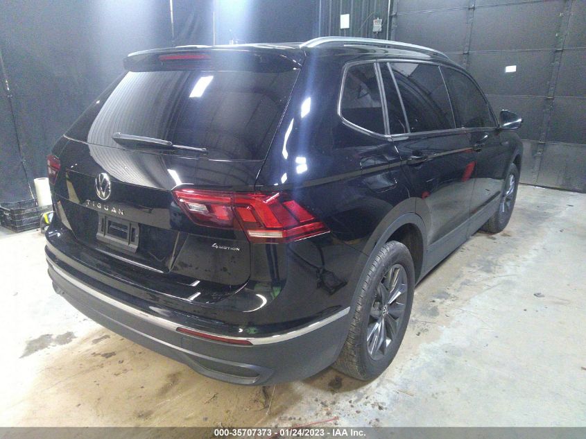 2022 VOLKSWAGEN TIGUAN SE VIN: 3VV2B7AX5NM101905