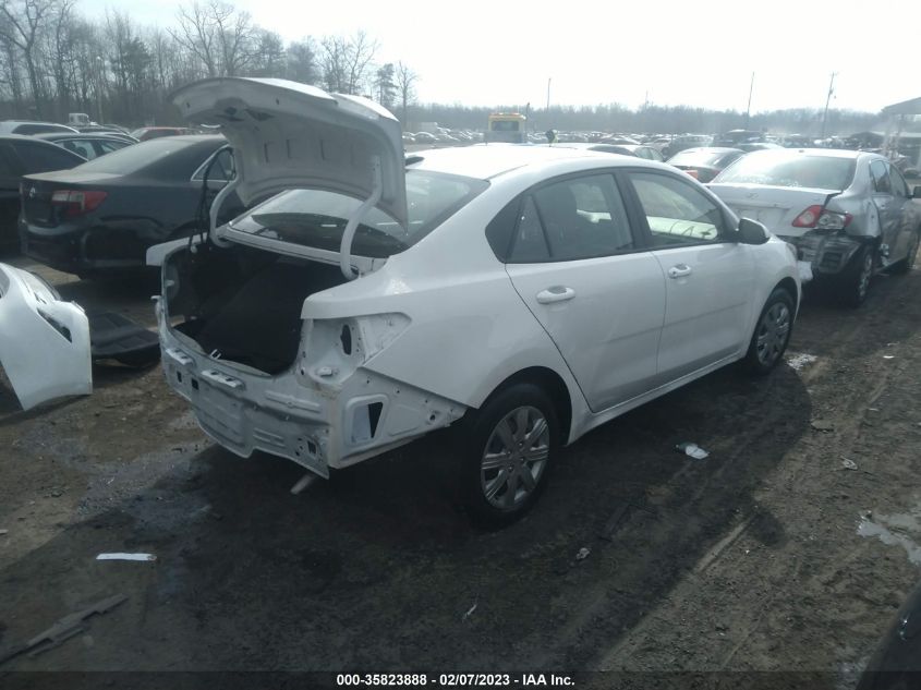 2022 KIA RIO LX VIN: 3KPA24AD8NE455040