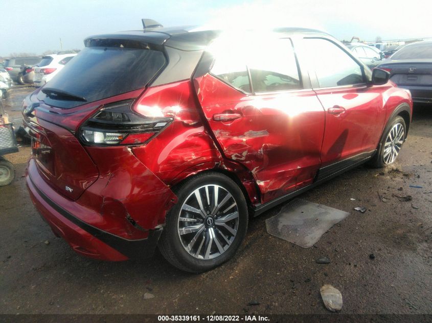 2022 NISSAN KICKS SV VIN: 3N1CP5CV4NL494387