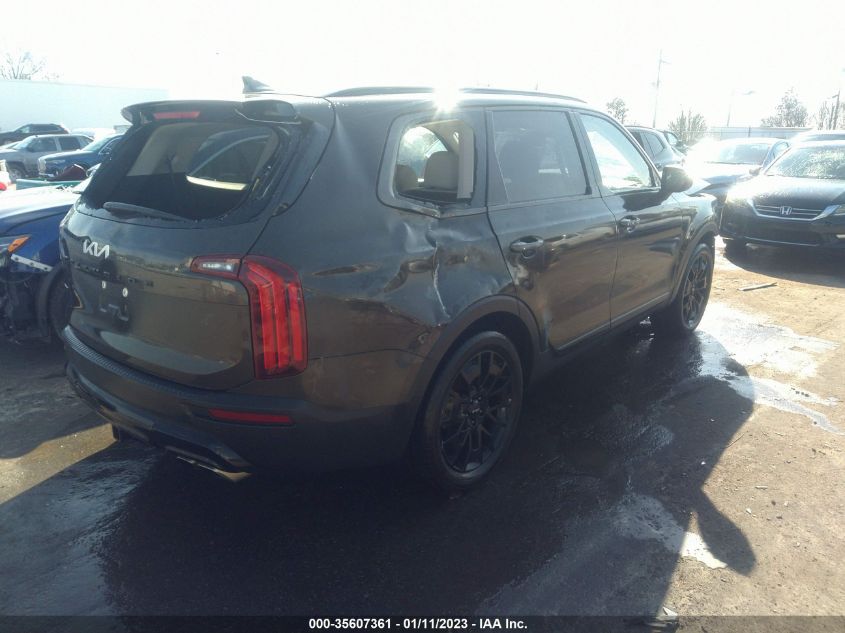 2022 KIA TELLURIDE EX VIN: 5XYP3DHC1NG229879