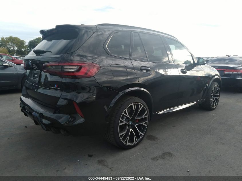 2022 BMW X5 M VIN: 5YMJU0C02N9L49076