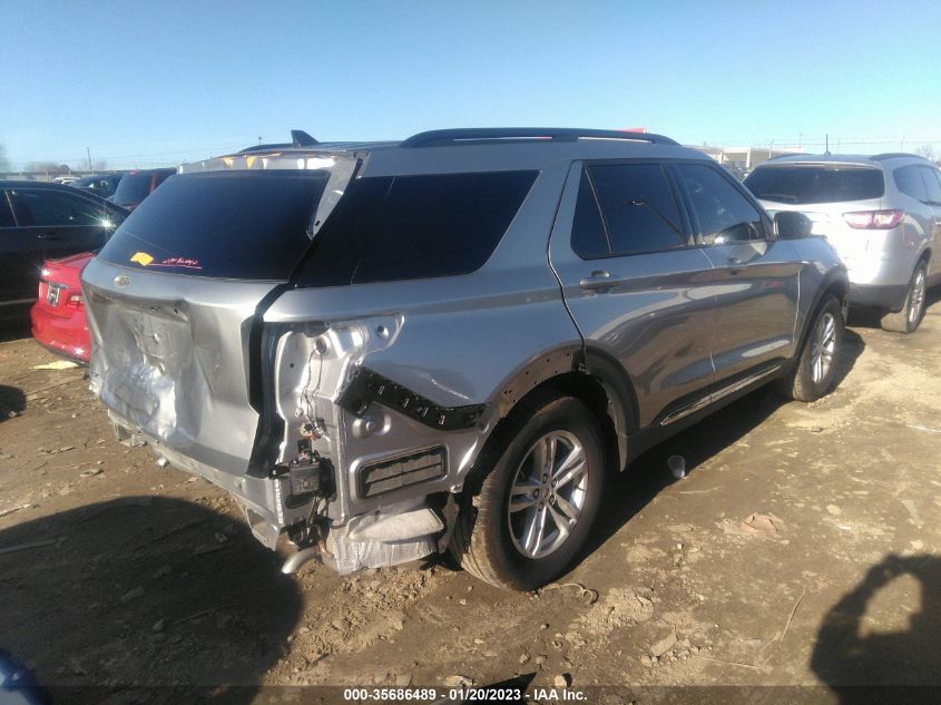 2022 FORD EXPLORER XLT VIN: 1FMSK7DH7NGA00762