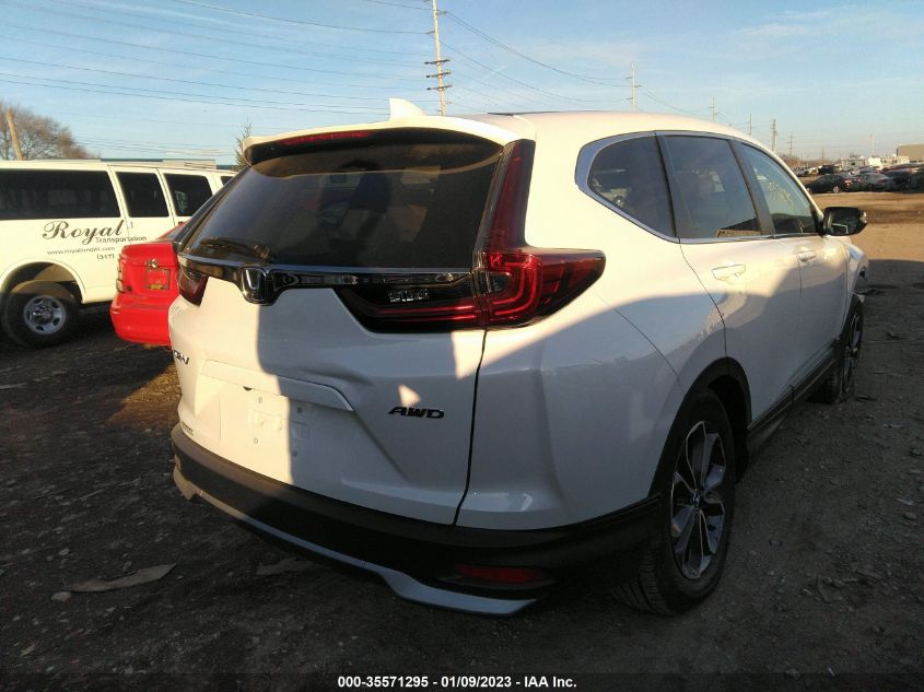 2022 HONDA CR-V EX VIN: 2HKRW2H59NH660372