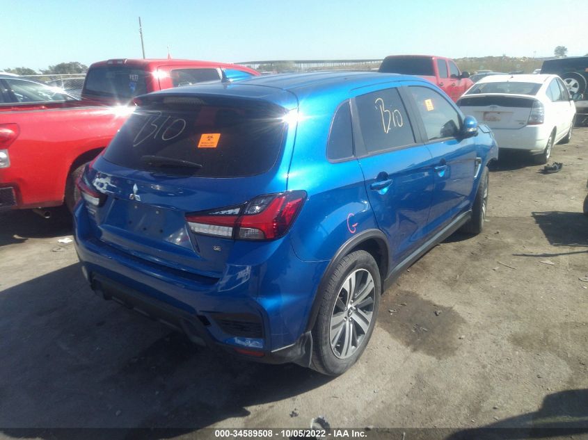 2021 MITSUBISHI OUTLANDER SPORT SE VIN: JA4APVAU1MU024718