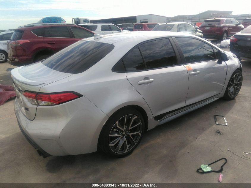 2022 TOYOTA COROLLA SE/SE NIGHTSHADE/APEX SE VIN: 5YFS4MCE2NP110136