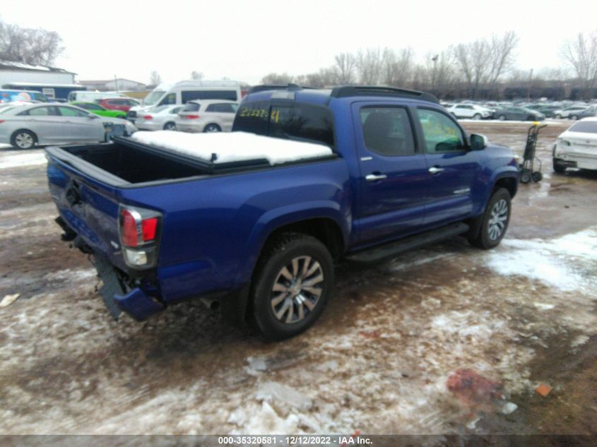 2022 TOYOTA TACOMA 4WD LIMITED VIN: 3TYGZ5AN5NT073370