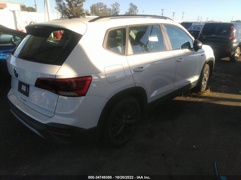 2022 VOLKSWAGEN TAOS S VIN: 3VVCX7B24NM017079