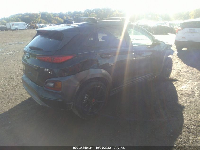 2021 HYUNDAI KONA NIGHT VIN: KM8K63A53MU674382