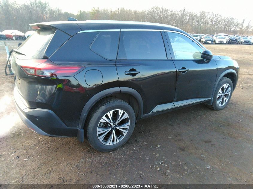 2021 NISSAN ROGUE SV VIN: JN8AT3BB7MW203518
