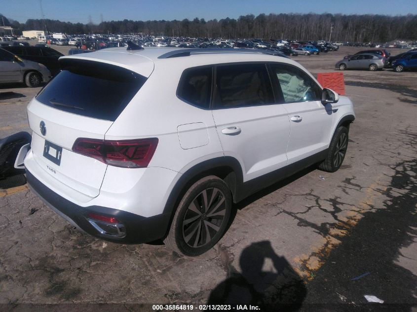 2022 VOLKSWAGEN TAOS SE VIN: 3VVRX7B27NM015904