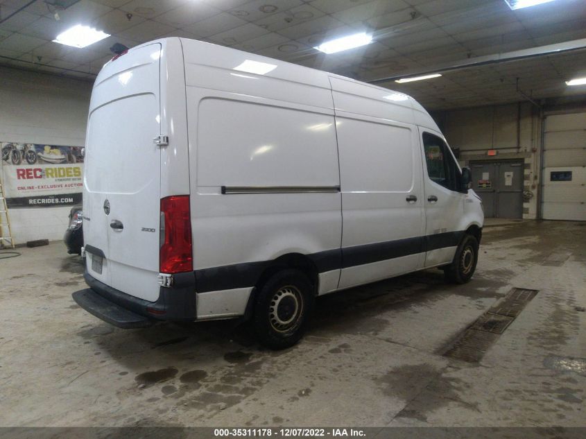 2020 FREIGHTLINER SPRINTER CARGO VAN VIN: W2Y4EBHY3LT020799