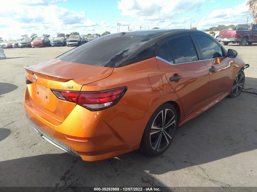 2022 NISSAN SENTRA SR VIN: 3N1AB8DV0NY202808