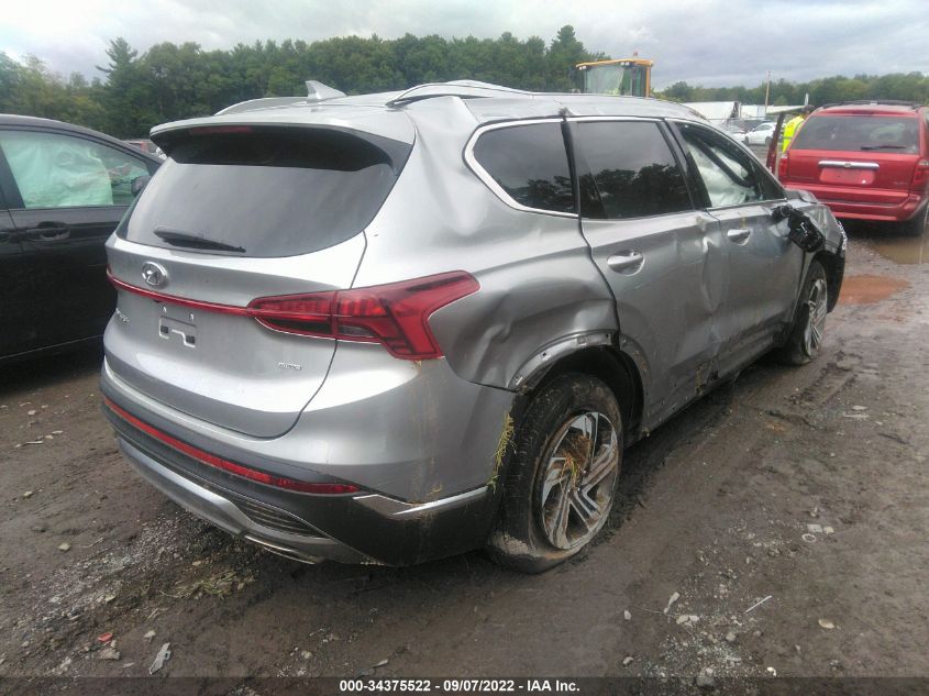 2022 HYUNDAI SANTA FE SEL VIN: 5NMS2DAJ9NH432000