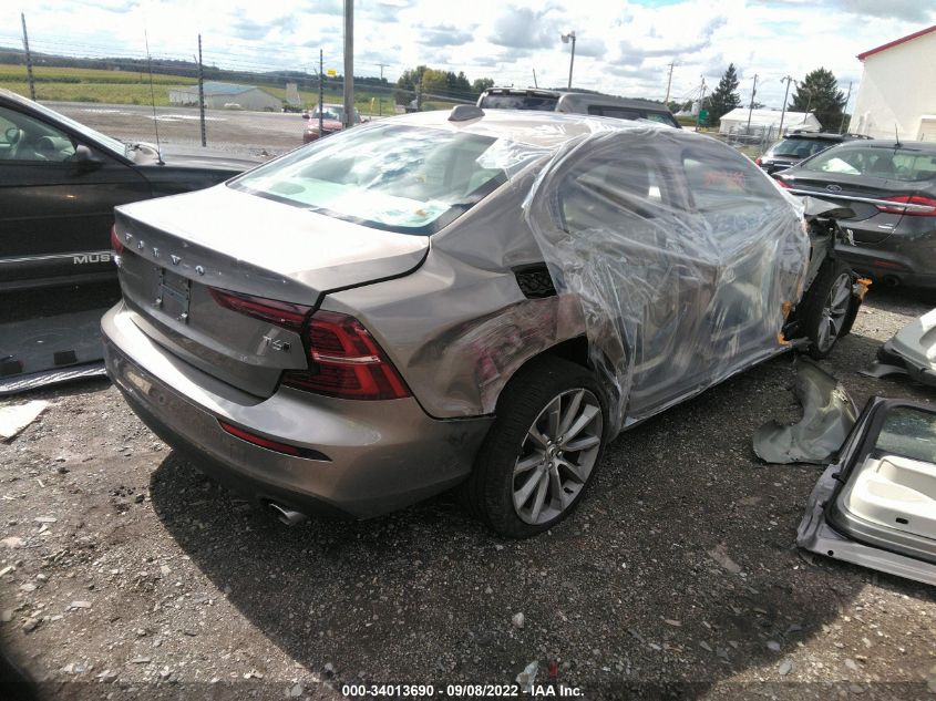 2020 VOLVO S60 MOMENTUM VIN: 7JRA22TK7LG037860