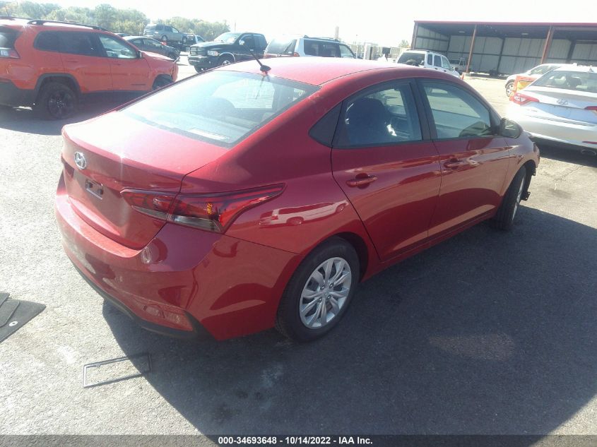 2022 HYUNDAI ACCENT SE VIN: 3KPC24A66NE182724
