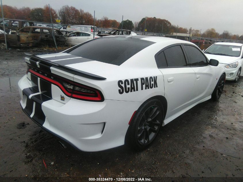 2021 DODGE CHARGER SCAT PACK VIN: 2C3CDXGJ8MH557026