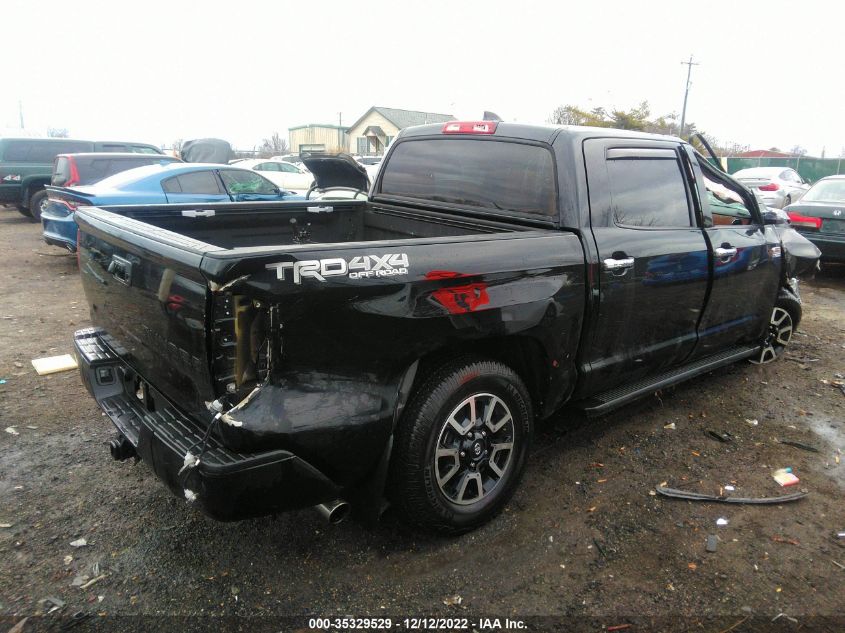2021 TOYOTA TUNDRA 4WD PLATINUM/1794 EDITION VIN: 5TFAY5F16MX995018