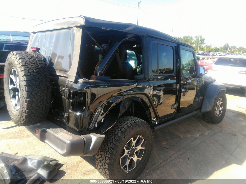 2022 JEEP WRANGLER UNLIMITED RUBICON VIN: 1C4HJXFN7NW263909