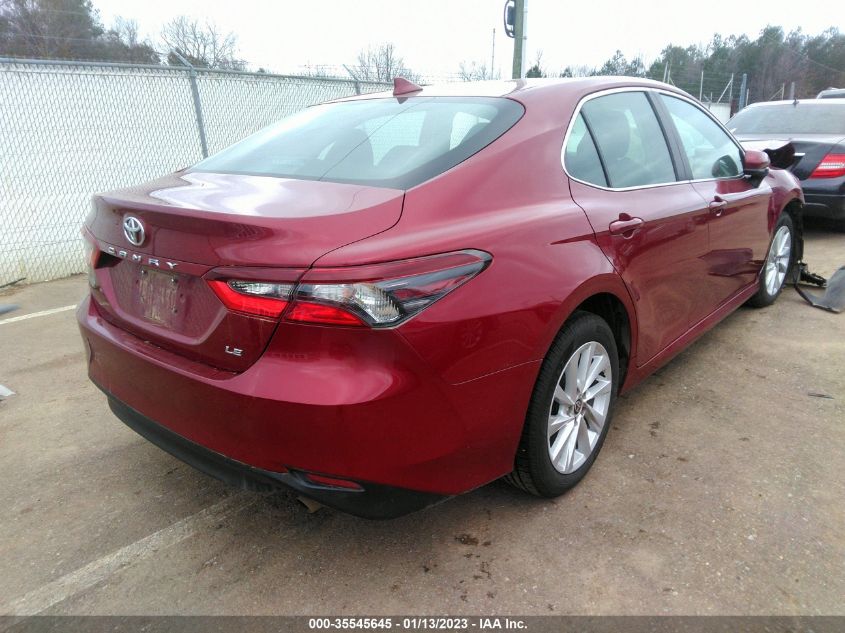 2021 TOYOTA CAMRY LE VIN: 4T1C11AK3MU516573