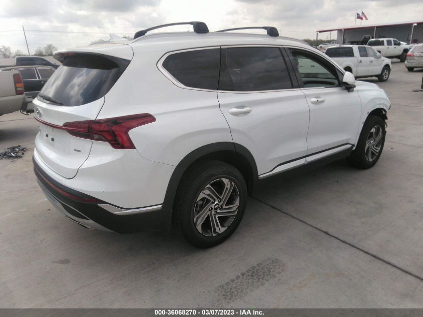 2022 HYUNDAI SANTA FE SEL VIN: 5NMS2DAJ7NH475346