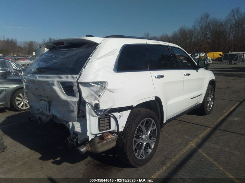 2022 JEEP GRAND CHEROKEE WK LIMITED VIN: 1C4RJFBG2NC100415