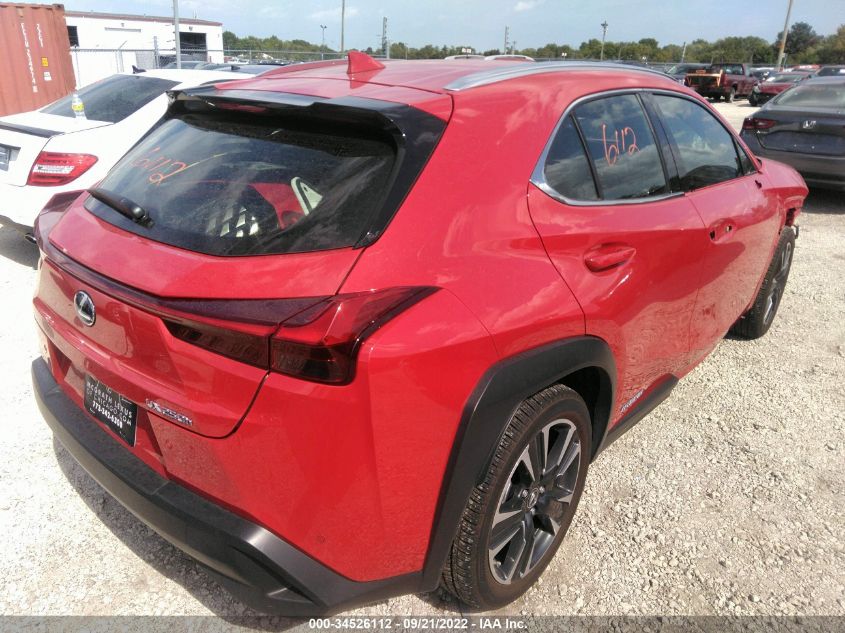 2021 LEXUS UX UX 250H VIN: JTHP9JBHXM2044447