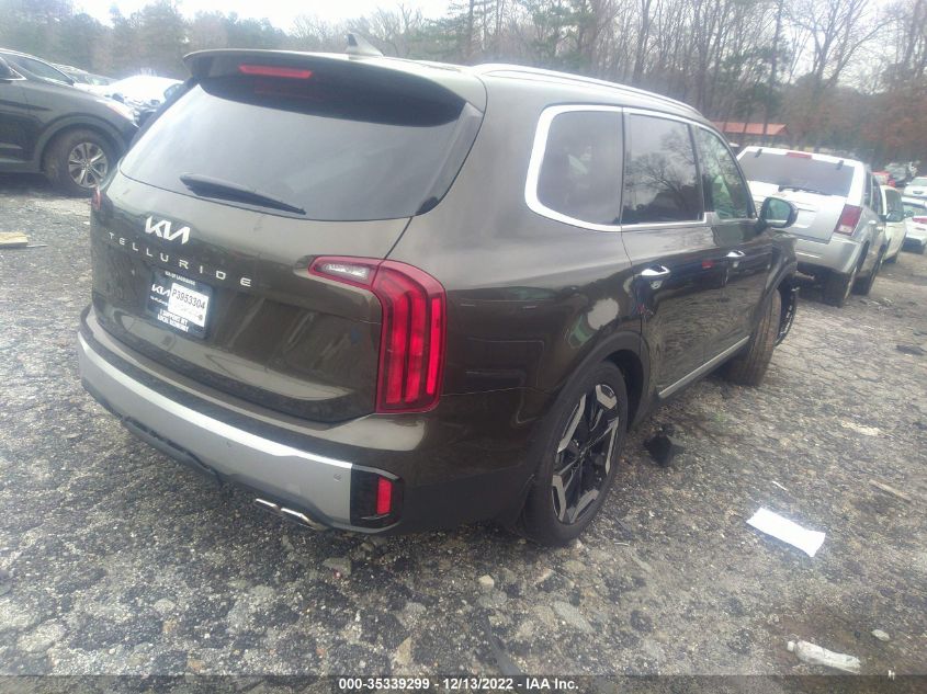 2023 KIA TELLURIDE S VIN: 5XYP64GC8PG339405