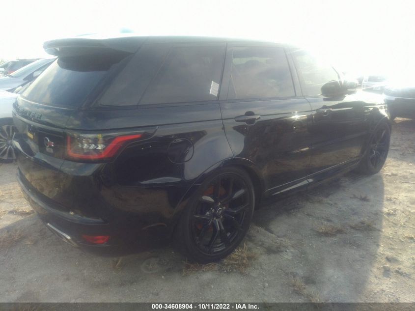 2021 LAND ROVER RANGE ROVER SPORT SVR VIN: SALWZ2RE3MA795466