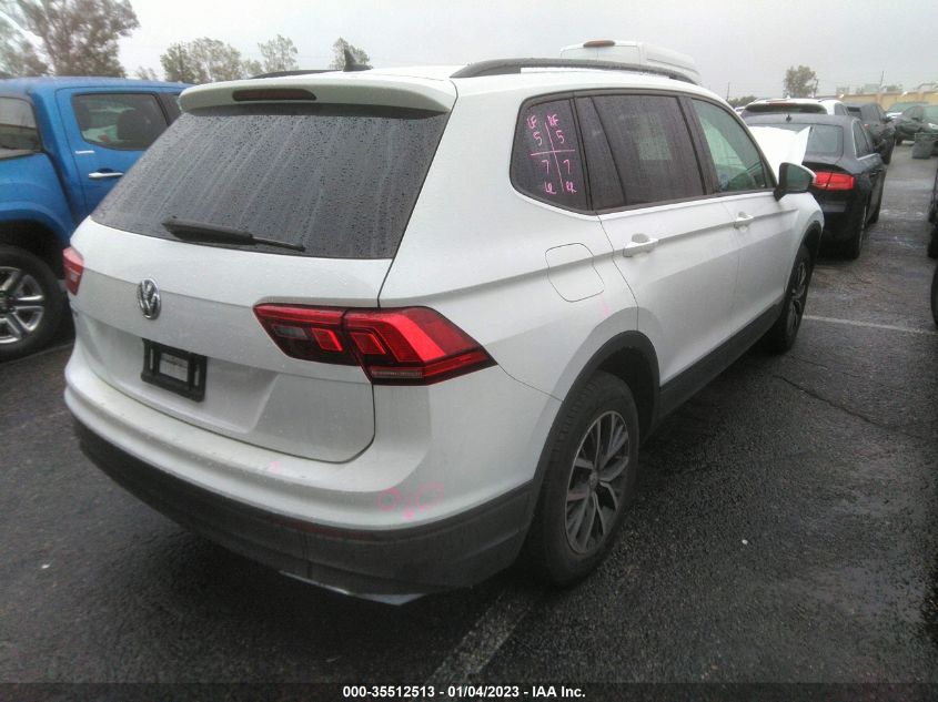 2021 VOLKSWAGEN TIGUAN S VIN: 3VV1B7AXXMM002569