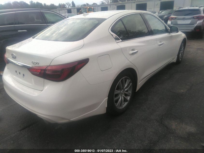 2021 INFINITI Q50 3.0T PURE VIN: JN1EV7AR1MM751526