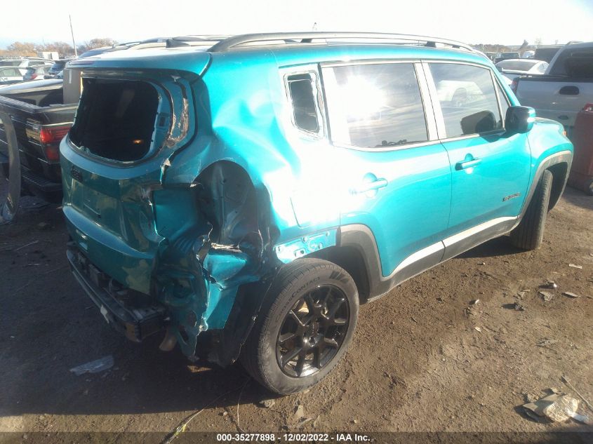 2020 JEEP RENEGADE ALTITUDE VIN: ZACNJABB9LPL69054