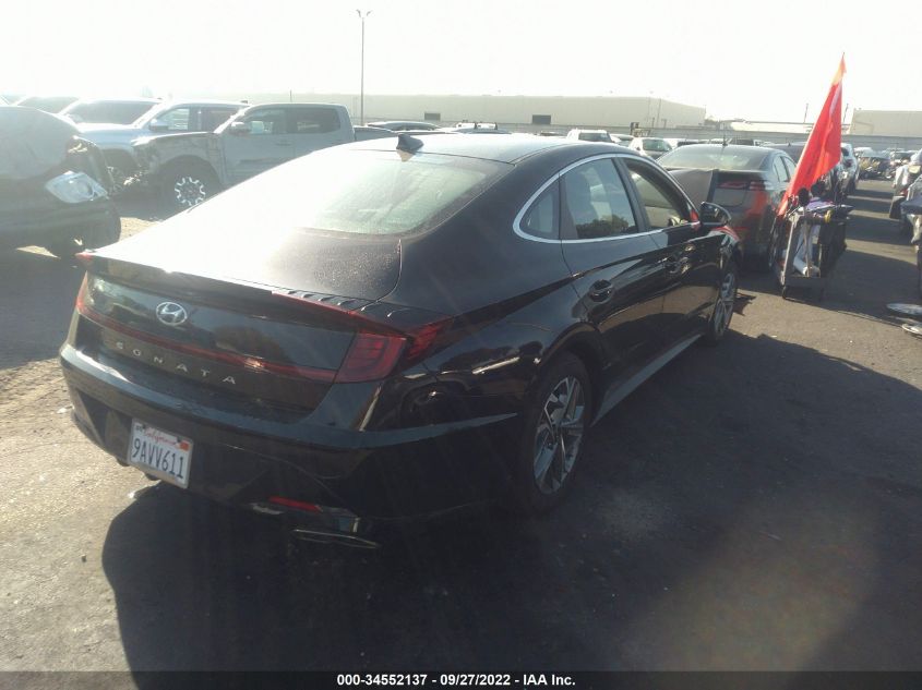2022 HYUNDAI SONATA SEL VIN: KMHL64JA0NA205700
