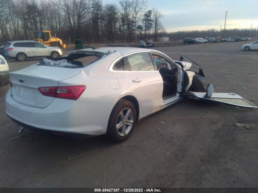 2022 CHEVROLET MALIBU LS VIN: 1G1ZB5ST5NF214016