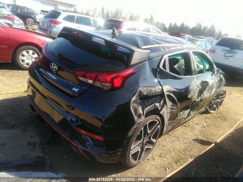 2022 HYUNDAI VELOSTER N VIN: KMHT36AH8NU014056