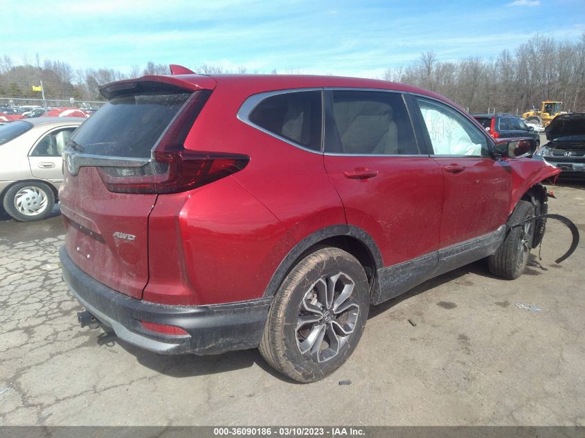 2022 HONDA CR-V EX VIN: 2HKRW2H5XNH606661