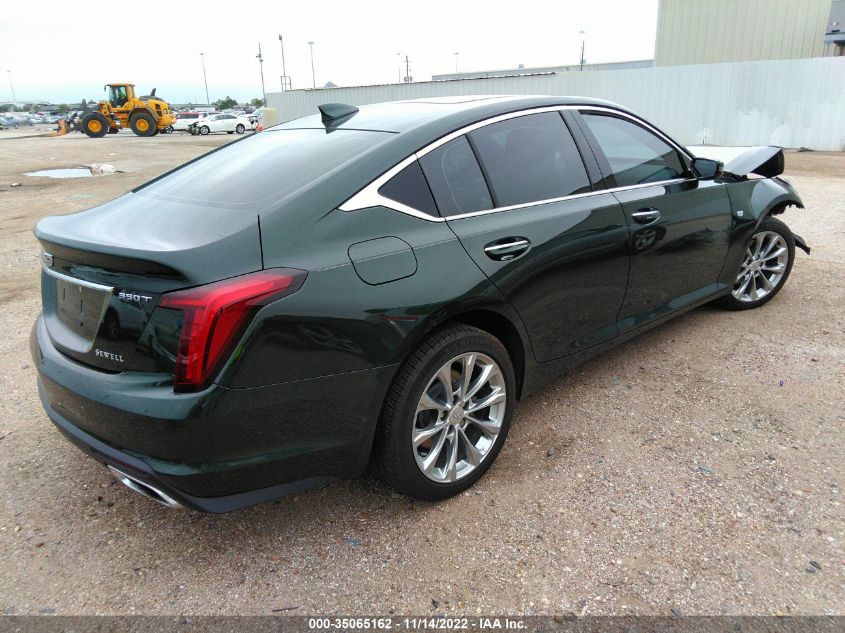 2021 CADILLAC CT5 PREMIUM LUXURY VIN: 1G6DT5RK8M0106196