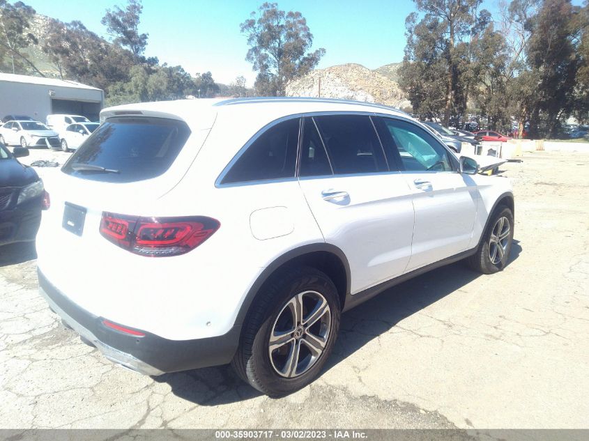 2022 MERCEDES-BENZ GLC GLC 300 VIN: W1N0G8DB9NV338022