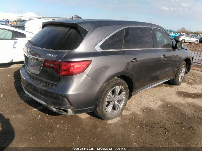 2020 ACURA MDX VIN: 5J8YD3H3XLL016010