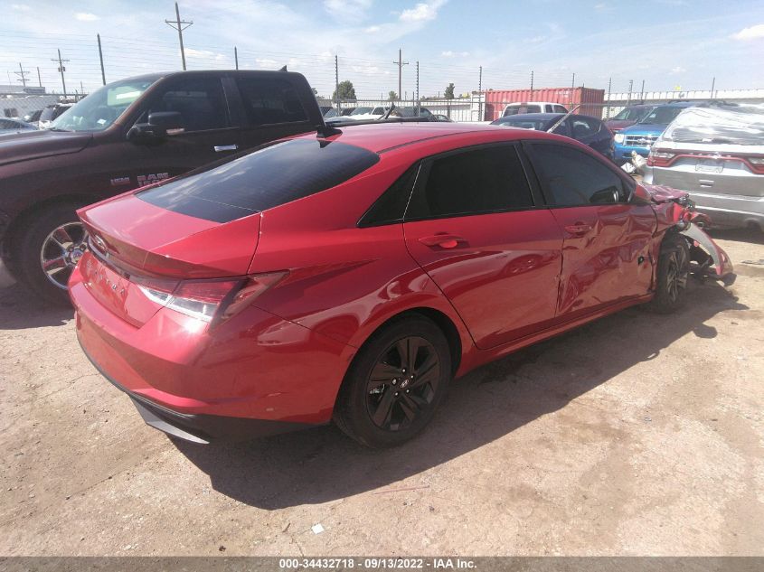 2021 HYUNDAI ELANTRA SEL VIN: 5NPLS4AG5MH000367