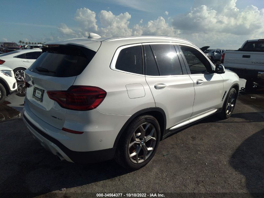 2021 BMW X3 SDRIVE30I VIN: 5UXTY3C04M9G20078