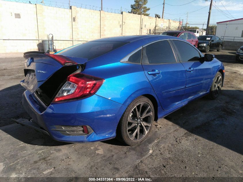 2021 HONDA CIVIC SEDAN SPORT VIN: 2HGFC2F82MH532251