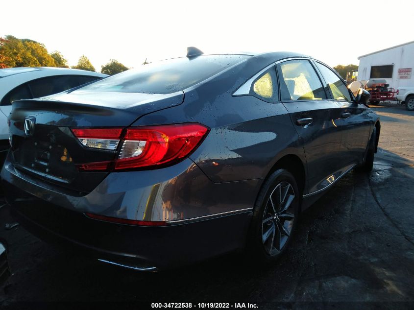 2022 HONDA ACCORD SEDAN EX-L VIN: 1HGCV1F51NA015925