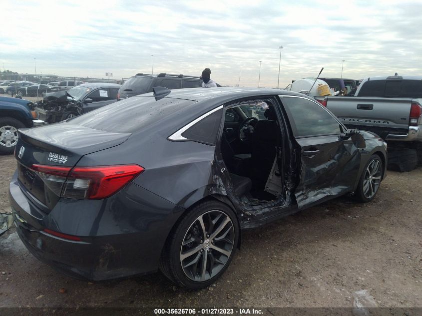 2022 HONDA CIVIC SEDAN TOURING VIN: 2HGFE1F95NH309345