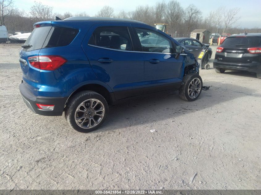2021 FORD ECOSPORT TITANIUM VIN: MAJ6S3KL6MC402032